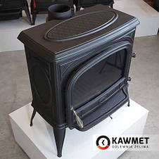 Чавунна піч KawMet S5 (11.3 KW) Premium NIKA з вторинним допалюванням, фото 4