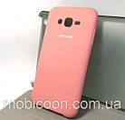 Чохол Silicone Case для Samsung Galaxy A6 (А600) кораловий, фото 3