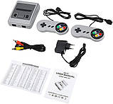 Ігрова консоль (ігрова приставка) 620 ігр + 2 джойстика Super Mini, фото 7