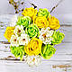 Букет з мила. Букет з мильних троянд,хризантем,сакури. Подарунок мамі, сестрі, вчительці, фото 5
