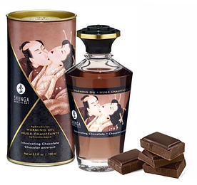 Розігріваючу масажне масло Shunga APHRODISIAC WARMING OIL - Intoxicating Chocolate (100 мл)
