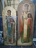 Ікона св. Микола великий, пісана 151*55см, фото 2