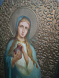 Ікона св. Марія Небесна, пісана 151*55см, фото 3