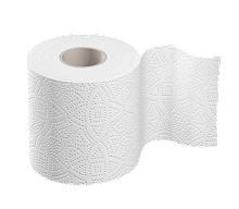 Туалетний папір двошаровий 140 відривів білий Марго ХОРЕКА 48 рулонів