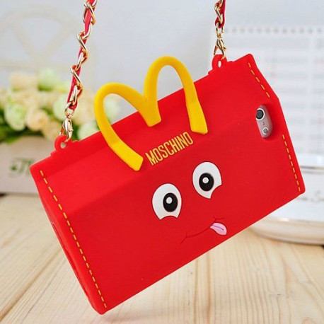 Чохол MOSCHINO mcdonald's щасливою їжею для IPhone 5/5S