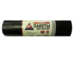 Пакети для сміття 120л 10шт 20мкм чорні Z-best