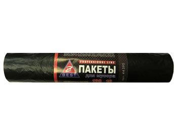 Пакети для сміття 120л 10шт 23мкм чорні Z-best