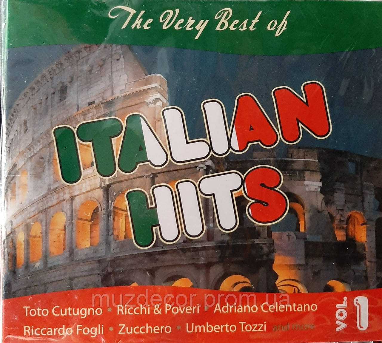 ITALIAN HITS vol.1 2 AUDIO CD (2 CD) (digipak) Starmark, цена 420 грн