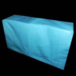 Серветки блакитні 33х33см 200шт Z-best 2 шарові, фото 1