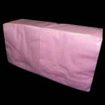 Серветки рожеві 33х33см 200шт Z-best 2слойные, фото 2