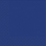 Серветки темно-сині 33х33см 200шт Z-best 2 шарові, фото 1