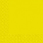 Серветки жовті 33х33см Марго 18 шт 3 шарові, фото 1