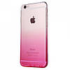 Силіконовий чохол з градієнтом для iPhone 7/8 Рожевий, фото 2
