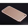 Алюмінієвий бампер із силіконом для iPhone 7/8 Золотий, фото 2