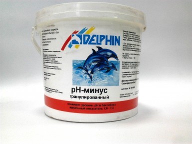 Засіб для зниження pH у басейні Delphin pH мінус 15 кг