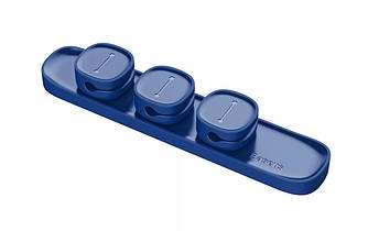 Тримач для проводів Baseus Peas Cable Clip Blue (ACWDJ-03)
