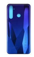 Задня кришка для Realme 5 Pro, синя, Crystal Blue, оригінал