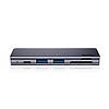 USB-хаб Baseus Harmonica Five-in-one HUB Adapter Grey (CAHUB-K0G), фото 3
