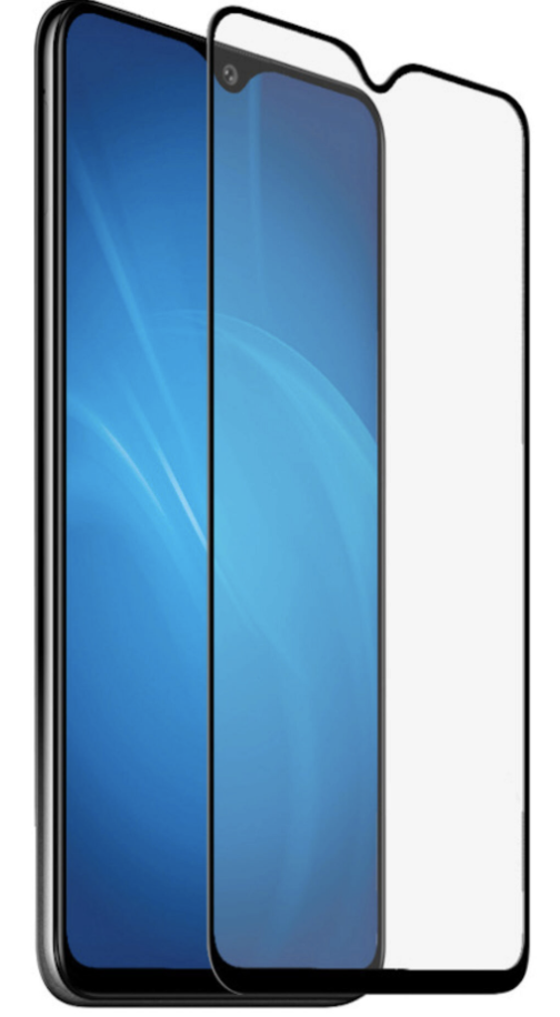 Захисне скло для Vivo Y11/Y15, Full Glue, колір чорний, фото 1