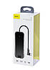 USB-хаб Baseus Multi-functional HUB (Type-C to 3xUSB3.0+HD4K+RJ45+PD) Deep gray (CAHUB-DZ0G), фото 8