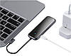 USB-хаб Baseus Multi-functional HUB (Type-C to 3xUSB3.0+HD4K+RJ45+PD) Deep gray (CAHUB-DZ0G), фото 6