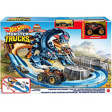 Трек Хот Вілс Hot Wheels Жало Скорпіона Scorpion Monster Trucks GNB05