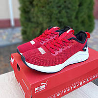 Кроссы для женщин Пума Гибрид в красном цвете Кроссовки Puma Hybrid Red красные женские.