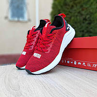 Кроссы для женщин Пума Гибрид в красном цвете Кроссовки Puma Hybrid Red красные женские. 40