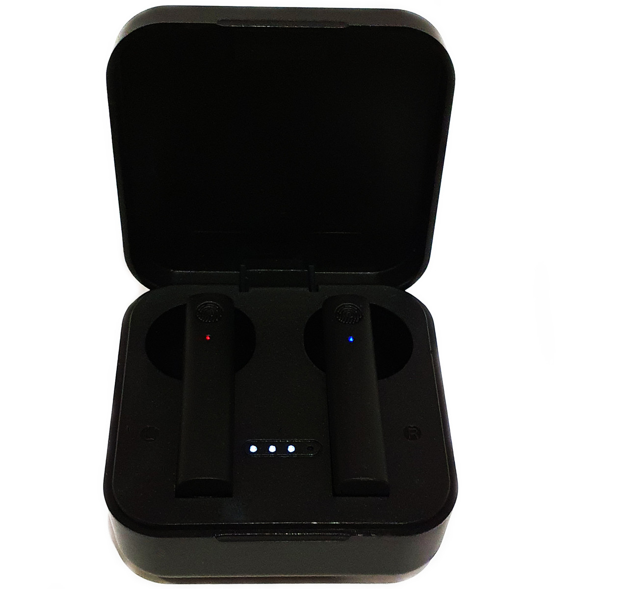 Bluetooth стереонавушники бездротові з боксом для заряджання HBQ TWS Air 2 SE Чорні (Air 2 B-2021)