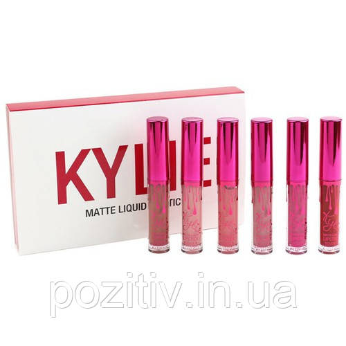 Набір матових помад Kylie MATTE LIQUID LIPSTICK (Кайлі), фото 1