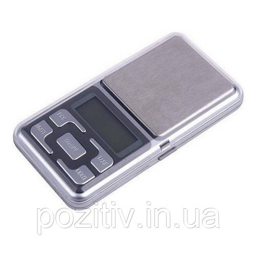 Кишенькові ваги Pocket scale MH-500, ювелірні ваги електронні 0,1-500 гр, фото 1