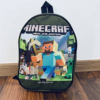 Дитячий рюкзак для хлопчика майнкрафт ( Minecraft ) в садочок