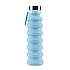 Складна силіконова пляшка для води LUX Bottle 470 мл, фото 7