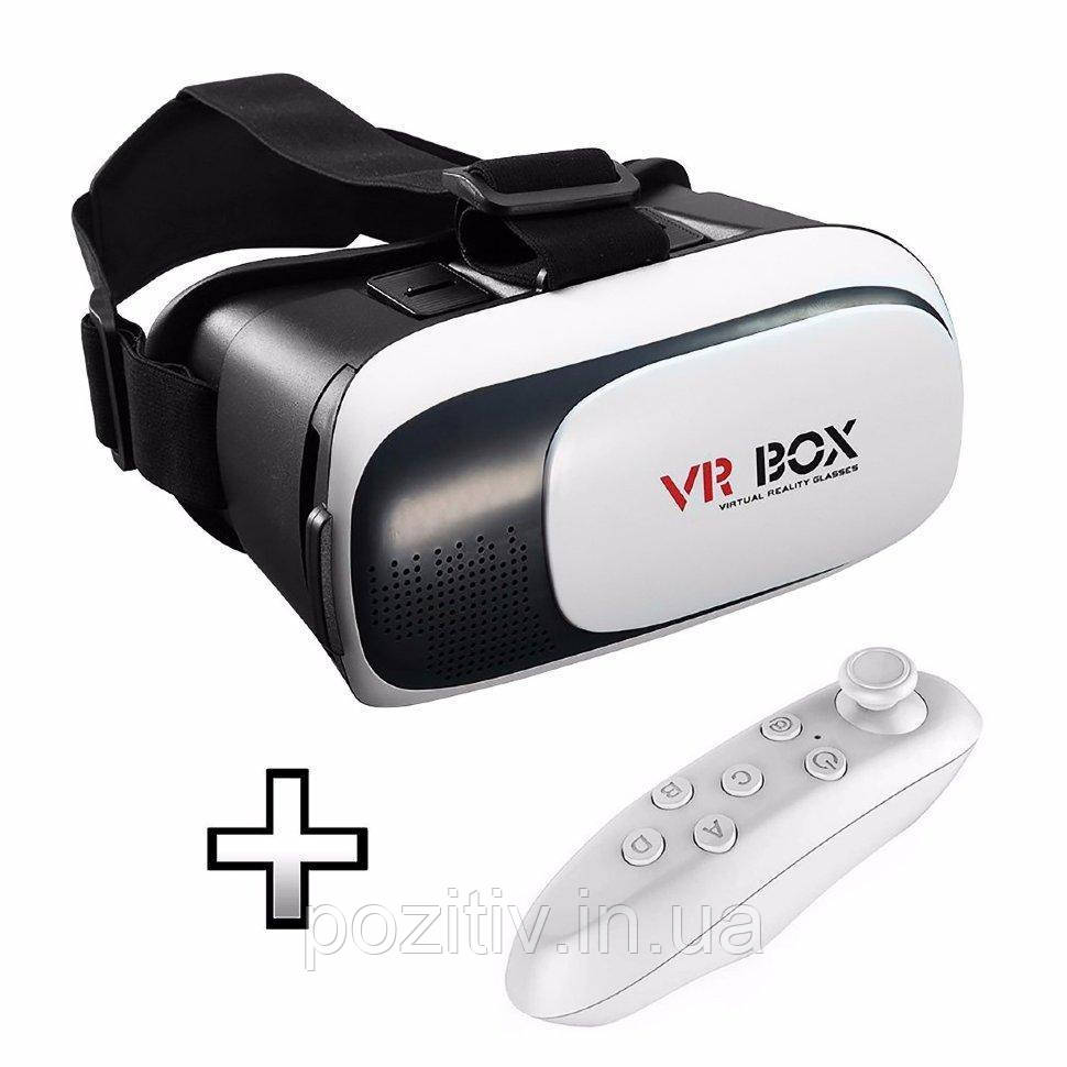 Окуляри віртуальної реальності VR Box 2 (з пультом), фото 1