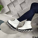 Шкіряні білі зимові черевики. Тільки 36 р-р, фото 4