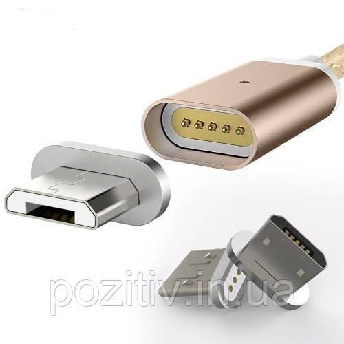 Кабель магнітний шнур (Micro Usb) Magnetic Cable, фото 1