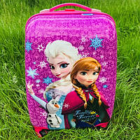 Детский чемодан для девочек на колесах Холодное сердце (Эльза и Анна )