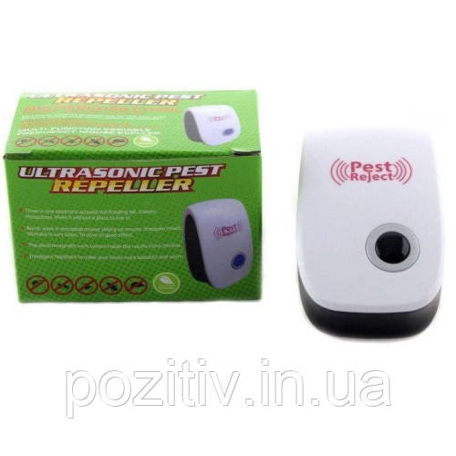 Відлякувач гризунів, мишей, тарганів Ultrasonic HC 9 Pest Reject, фото 1