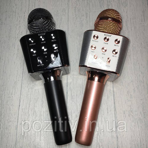 Мікрофон-караоке bluetooth wster ws-1688, фото 1
