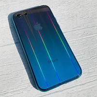 Чехол силиконовый с голограммой для iPhone 6, 6S, 7 (на айфон) 5