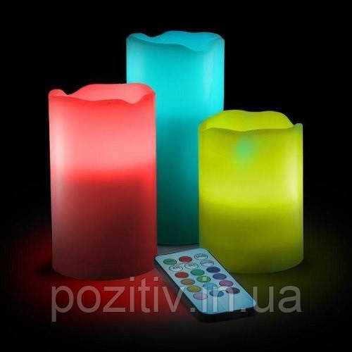 Світлодіодні свічки з пультом управління Luma Candles Люма Кендлес (electronic candle)