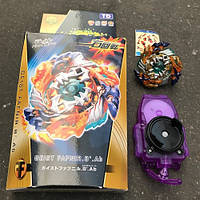 Beyblade Geist Fafnir F4 B-122 (вовчок бейблейд Фафнір Ф4 В 122) + запускалка