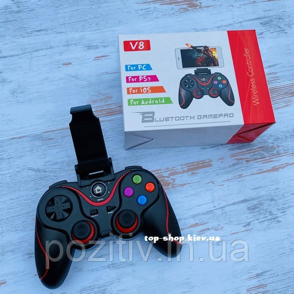 Ігровий джойстик Bluetooth геймпад Gen Game V8 PC / Android / iOS, фото 1