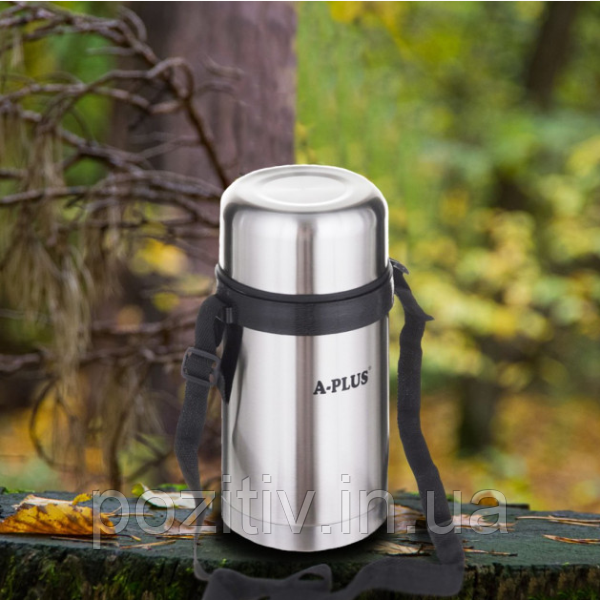 Термос харчовий для їжі А-Плюс 1 л A-plus AP-1664, фото 1