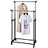 Телескопічна подвійна стійка, вішалка для одягу Double Pole Clothes Horse (30 кг), фото 3