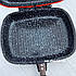 Сковорода-гриль двостороння з мармуровим покриттям A-PLUS 1502, фото 6