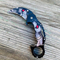 Ніж Керамбит складаний череп SOG Karambit для самооборони або туризму