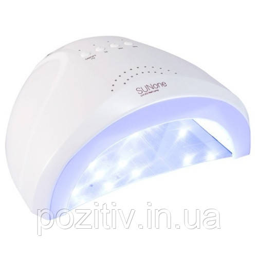Світлодіодна UV+LED лампа SUN one 1 48W white, сушарка для нігтів, фото 1