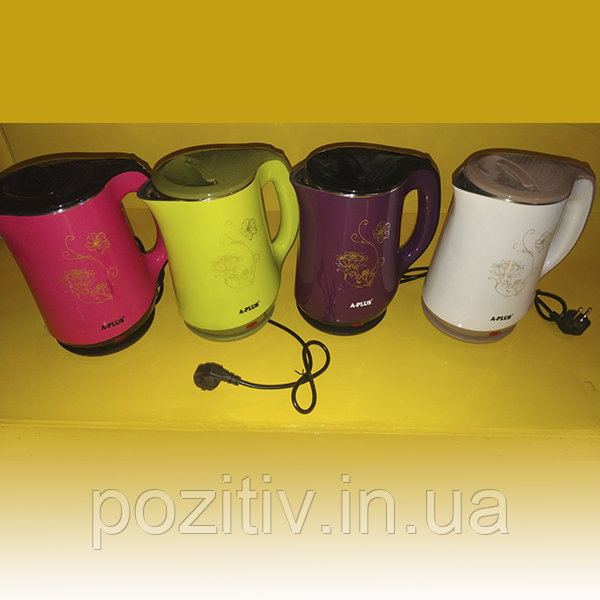 Електрочайник A-Plus Ek-2223 1500вт 2,5 л, фото 1