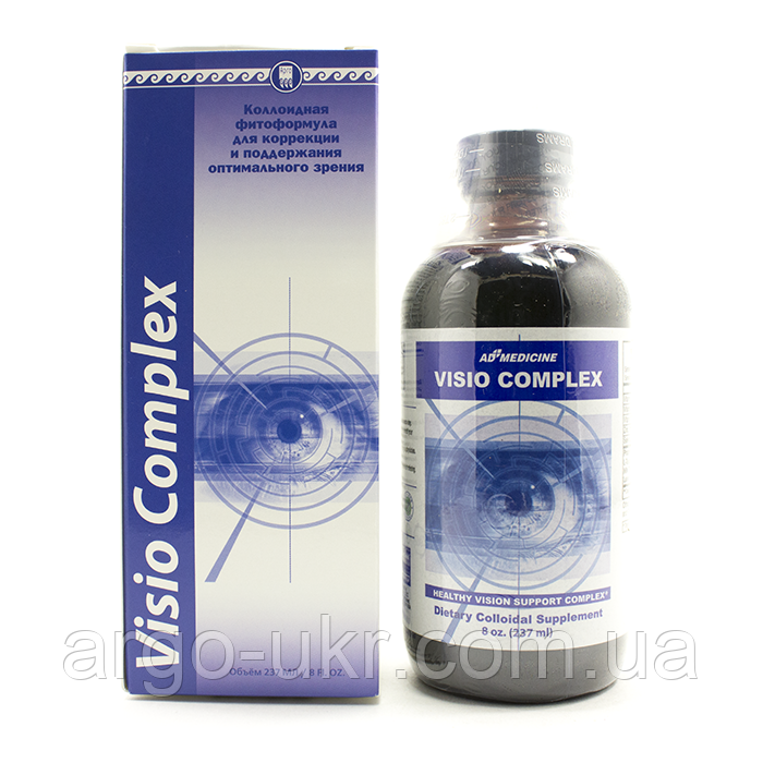 Візіо Комплекс США Арго (колоїдна фітоформула для поліпшення зору, вітаміни для очей, катаракту, глаукома)